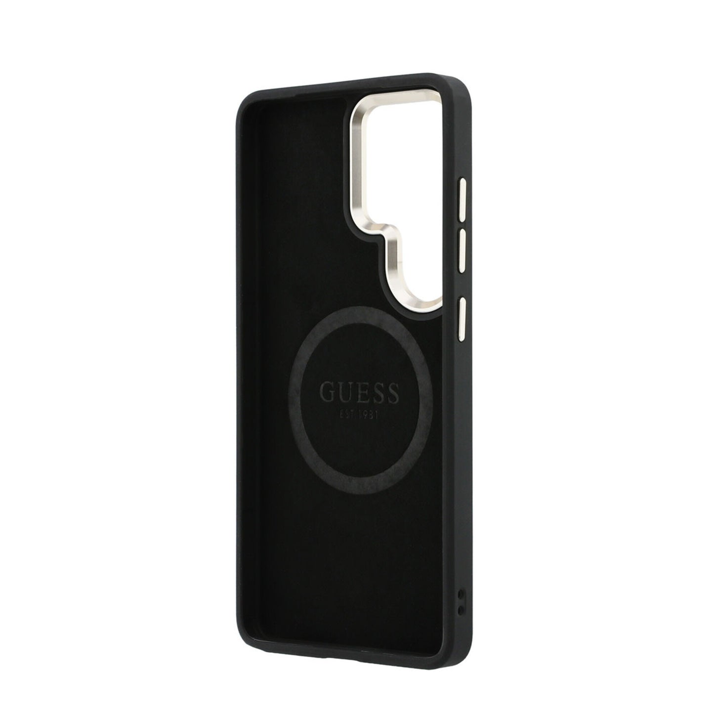 Guess Galaxy S26 Ultra Backcover hoesje - MagSafe - 4G Perforated Logo - Bruin
