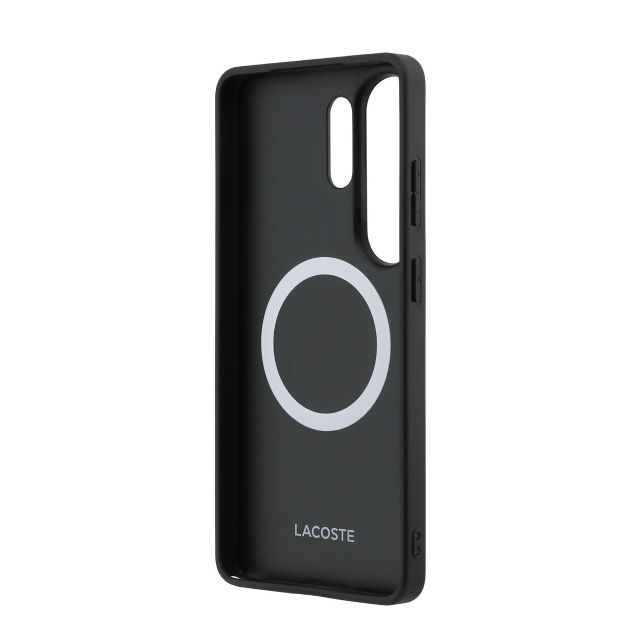 Lacoste Galaxy S26 Ultra Backcover hoesje - MagSafe - The Blend Monogram - Bruin