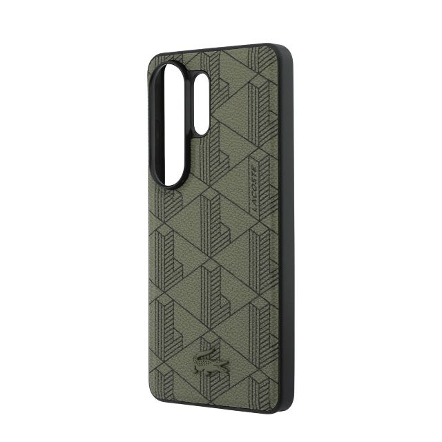 Lacoste Galaxy S26 Ultra Backcover hoesje - MagSafe - The Blend Monogram - Khaki
