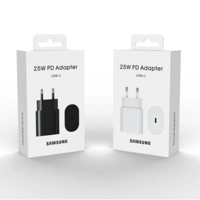 Samsung PD Wall Charger (25W) | EP-TA800 (With Packing) (zwart & wit)