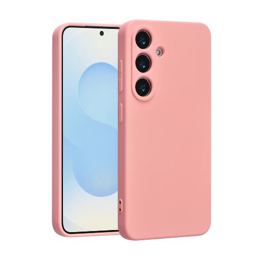 TUNIQ Galaxy S25 Backcover hoesje - Zalmroze