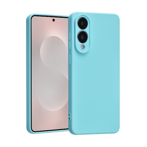 TUNIQ Galaxy S25 Edge Backcover hoesje - Koraalblauw