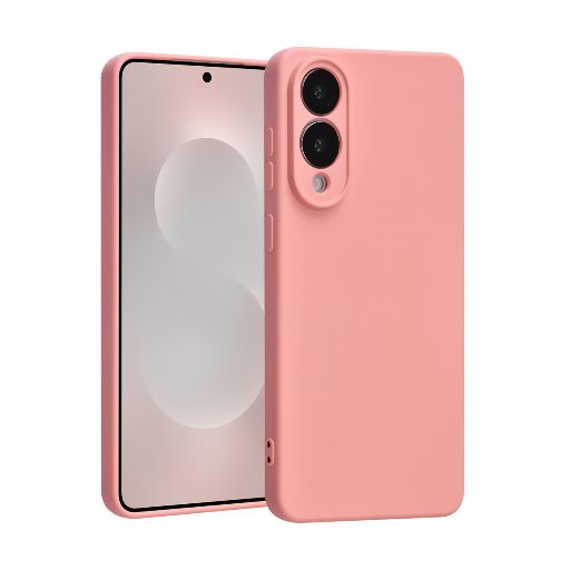 TUNIQ Galaxy S25 Edge Backcover hoesje - Zalmroze