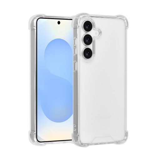 TUNIQ Galaxy S25 FE Backcover hoesje - Transparant - Antishock