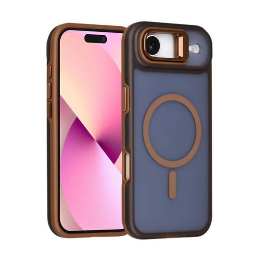 iPhone 17 Air Backcover hoesje - Magsafe - With Camera Stand - Goud