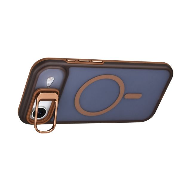 iPhone 17 Air Backcover hoesje - Magsafe - With Camera Stand - Grijs