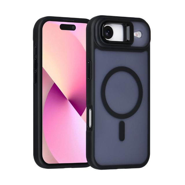 iPhone 17 Air Backcover hoesje - Magsafe - With Camera Stand - Grijs