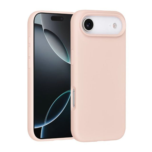 iPhone 17 Air Backcover hoesje - Premium Liquid Silicon - Roze